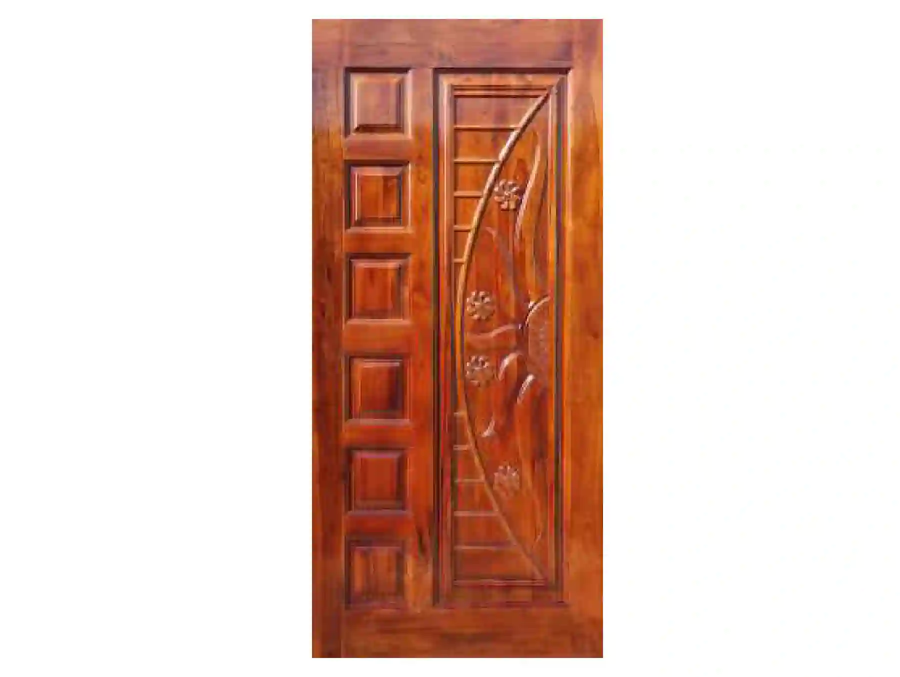 Teak wood  cnc doors